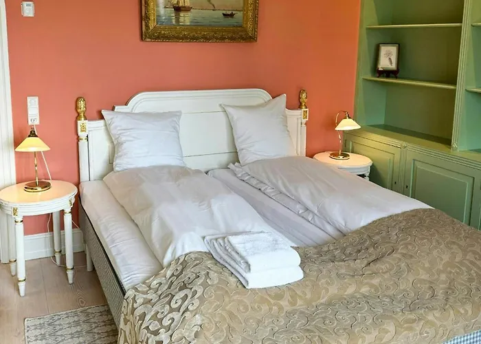 Manor House Overlooking Fields And Garden *